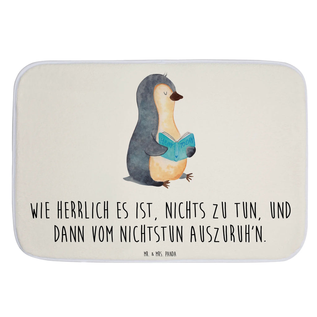 Badvorleger Pinguin Buch Badematte, Badteppich, Duschvorleger, Badezimmerteppich, Badezimmermatte, Badvorleger, Duschmatte, Duschteppich, Badteppiche, Badgarnitur, Badematten, Teppich Badezimmer, Badezimmermatten, Pinguin, Pinguine, Buch, Lesen, Bücherwurm, Nichtstun, Faulenzen, Ferien, Urlaub, Freizeit