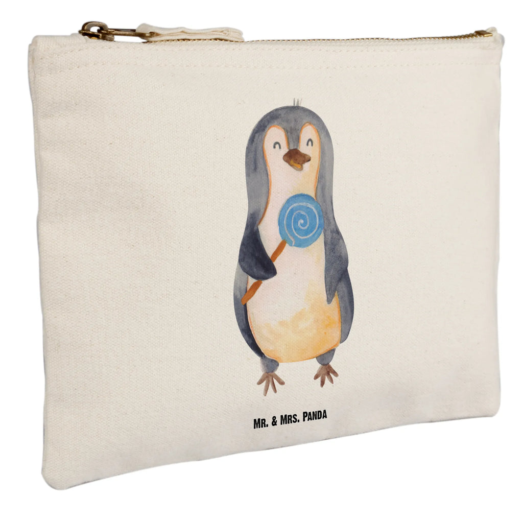 Schminktasche Pinguin Lolli Schminktasche, Kosmetiktasche, Kosmetikbeutel, Stiftemäppchen, Etui, Federmappe, Makeup, XXL, Schminketui, Kosmetiketui, Schlamperetui, Pinguin, Pinguine, Lolli, Süßigkeiten, Blödsinn, Spruch, Rebell, Gauner, Ganove, Rabauke