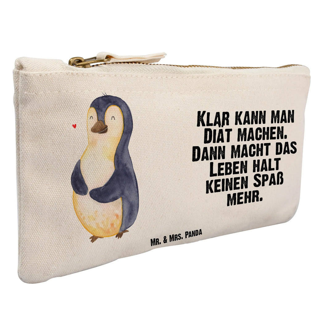 Schminktasche Pinguin Diät Schminktasche, Kosmetiktasche, Kosmetikbeutel, Stiftemäppchen, Etui, Federmappe, Makeup, XXL, Schminketui, Kosmetiketui, Schlamperetui, Pinguin, Pinguine, Diät, Abnehmen, Abspecken, Gewicht, Motivation, Selbstliebe, Körperliebe, Selbstrespekt