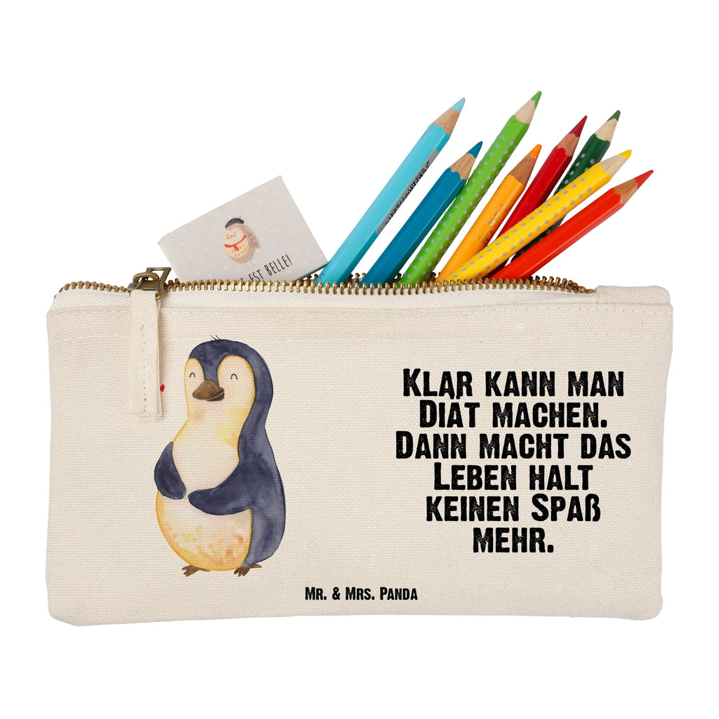 Schminktasche Pinguin Diät Schminktasche, Kosmetiktasche, Kosmetikbeutel, Stiftemäppchen, Etui, Federmappe, Makeup, XXL, Schminketui, Kosmetiketui, Schlamperetui, Pinguin, Pinguine, Diät, Abnehmen, Abspecken, Gewicht, Motivation, Selbstliebe, Körperliebe, Selbstrespekt