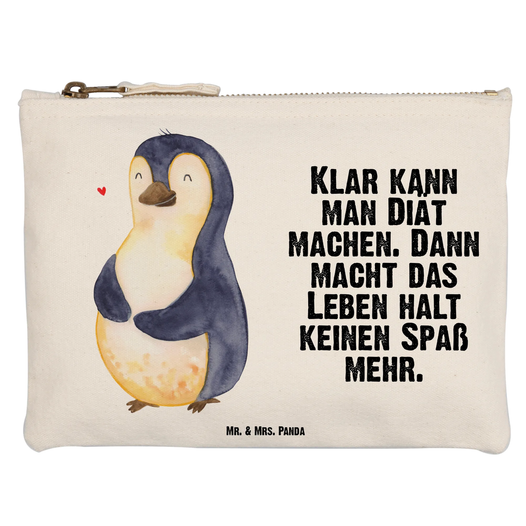 Schminktasche Pinguin Diät Schminktasche, Kosmetiktasche, Kosmetikbeutel, Stiftemäppchen, Etui, Federmappe, Makeup, XXL, Schminketui, Kosmetiketui, Schlamperetui, Pinguin, Pinguine, Diät, Abnehmen, Abspecken, Gewicht, Motivation, Selbstliebe, Körperliebe, Selbstrespekt