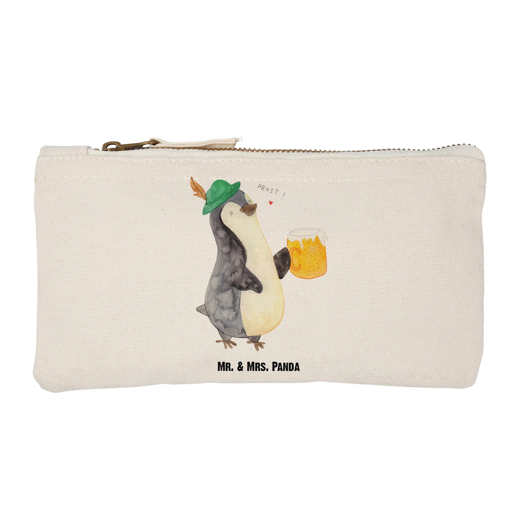 Schminktasche Pinguin Bier Schminktasche, Kosmetiktasche, Kosmetikbeutel, Stiftemäppchen, Etui, Federmappe, Makeup, XXL, Schminketui, Kosmetiketui, Schlamperetui, Pinguin, Pinguine, Bier, Oktoberfest