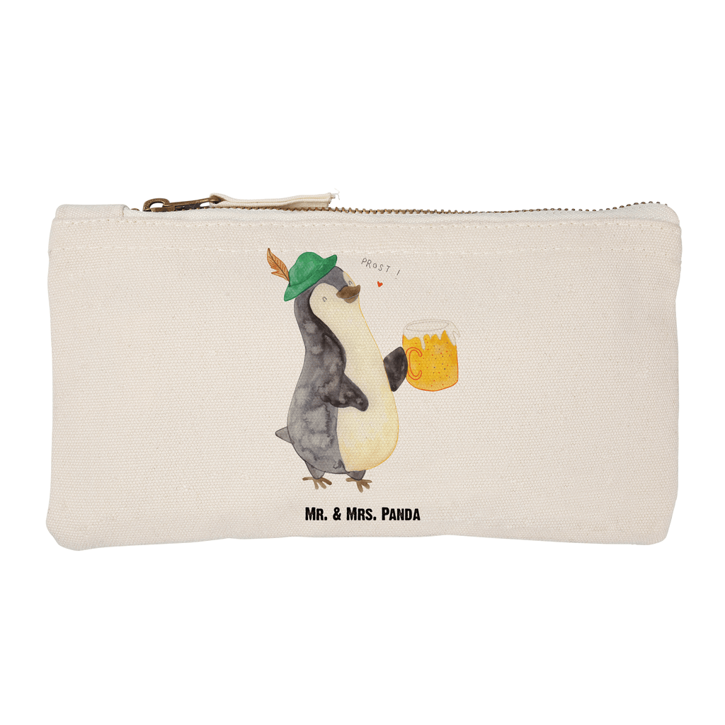 Schminktasche Pinguin Bier Schminktasche, Kosmetiktasche, Kosmetikbeutel, Stiftemäppchen, Etui, Federmappe, Makeup, XXL, Schminketui, Kosmetiketui, Schlamperetui, Pinguin, Pinguine, Bier, Oktoberfest