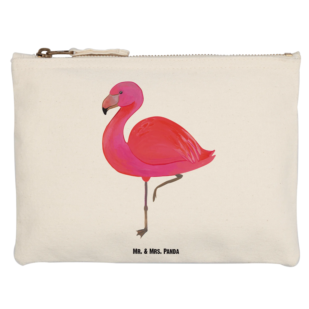 Schminktasche Flamingo Classic Schminktasche, Kosmetiktasche, Kosmetikbeutel, Stiftemäppchen, Etui, Federmappe, Makeup, XXL, Schminketui, Kosmetiketui, Schlamperetui, Flamingo, Einzigartig, Selbstliebe, Stolz, ich, für mich, Spruch, Freundin, Freundinnen, Außenseiter, Sohn, Tochter, Geschwister