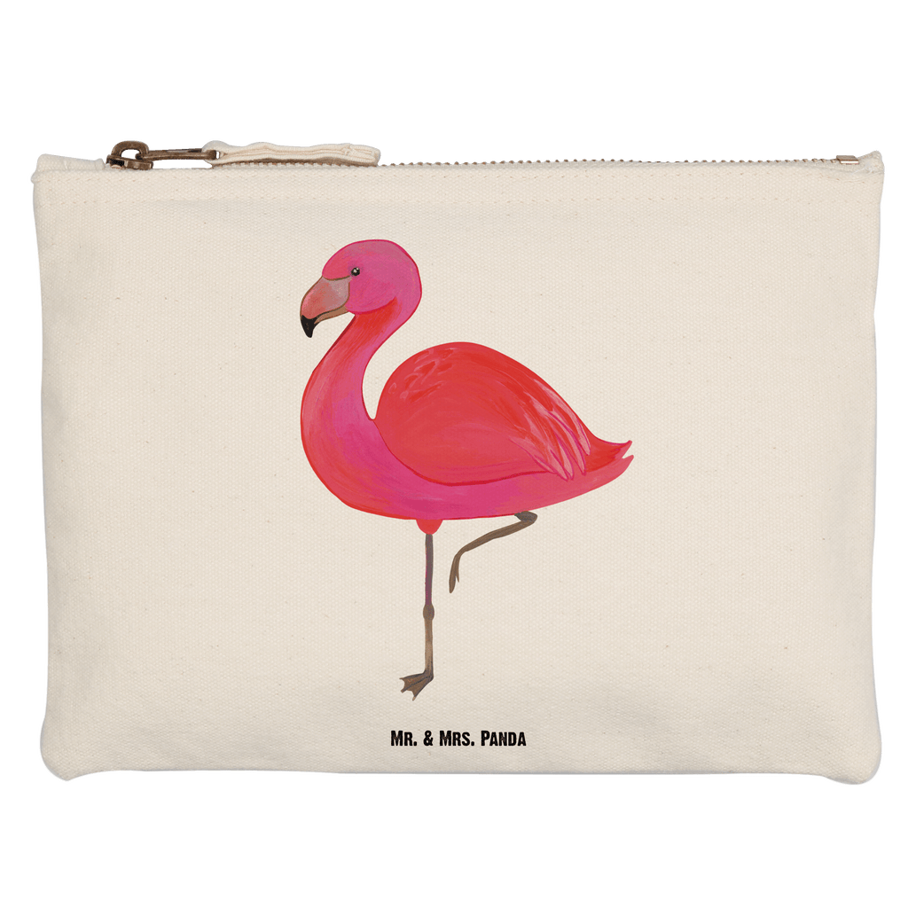 Schminktasche Flamingo Classic Schminktasche, Kosmetiktasche, Kosmetikbeutel, Stiftemäppchen, Etui, Federmappe, Makeup, XXL, Schminketui, Kosmetiketui, Schlamperetui, Flamingo, Einzigartig, Selbstliebe, Stolz, ich, für mich, Spruch, Freundin, Freundinnen, Außenseiter, Sohn, Tochter, Geschwister