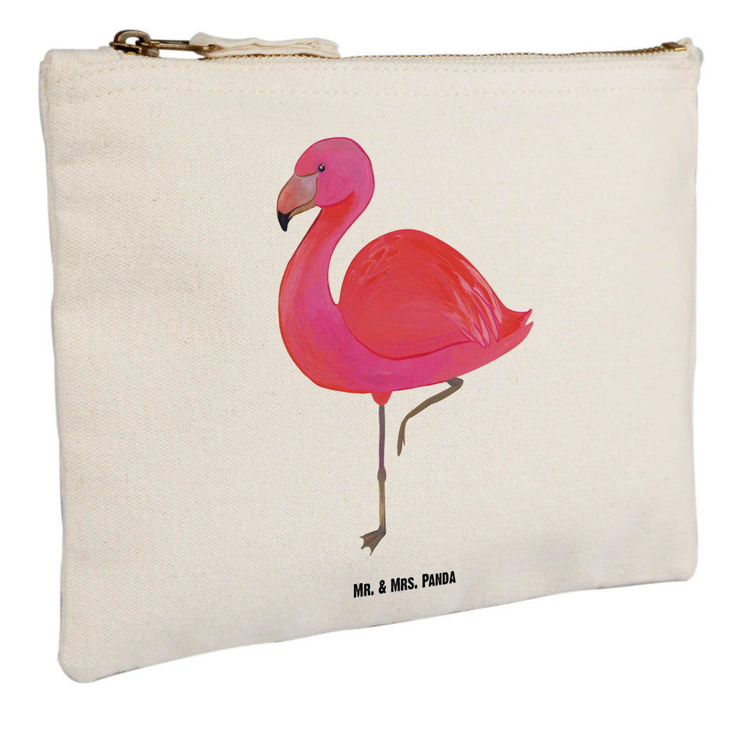 Schminktasche Flamingo Classic Schminktasche, Kosmetiktasche, Kosmetikbeutel, Stiftemäppchen, Etui, Federmappe, Makeup, XXL, Schminketui, Kosmetiketui, Schlamperetui, Flamingo, Einzigartig, Selbstliebe, Stolz, ich, für mich, Spruch, Freundin, Freundinnen, Außenseiter, Sohn, Tochter, Geschwister