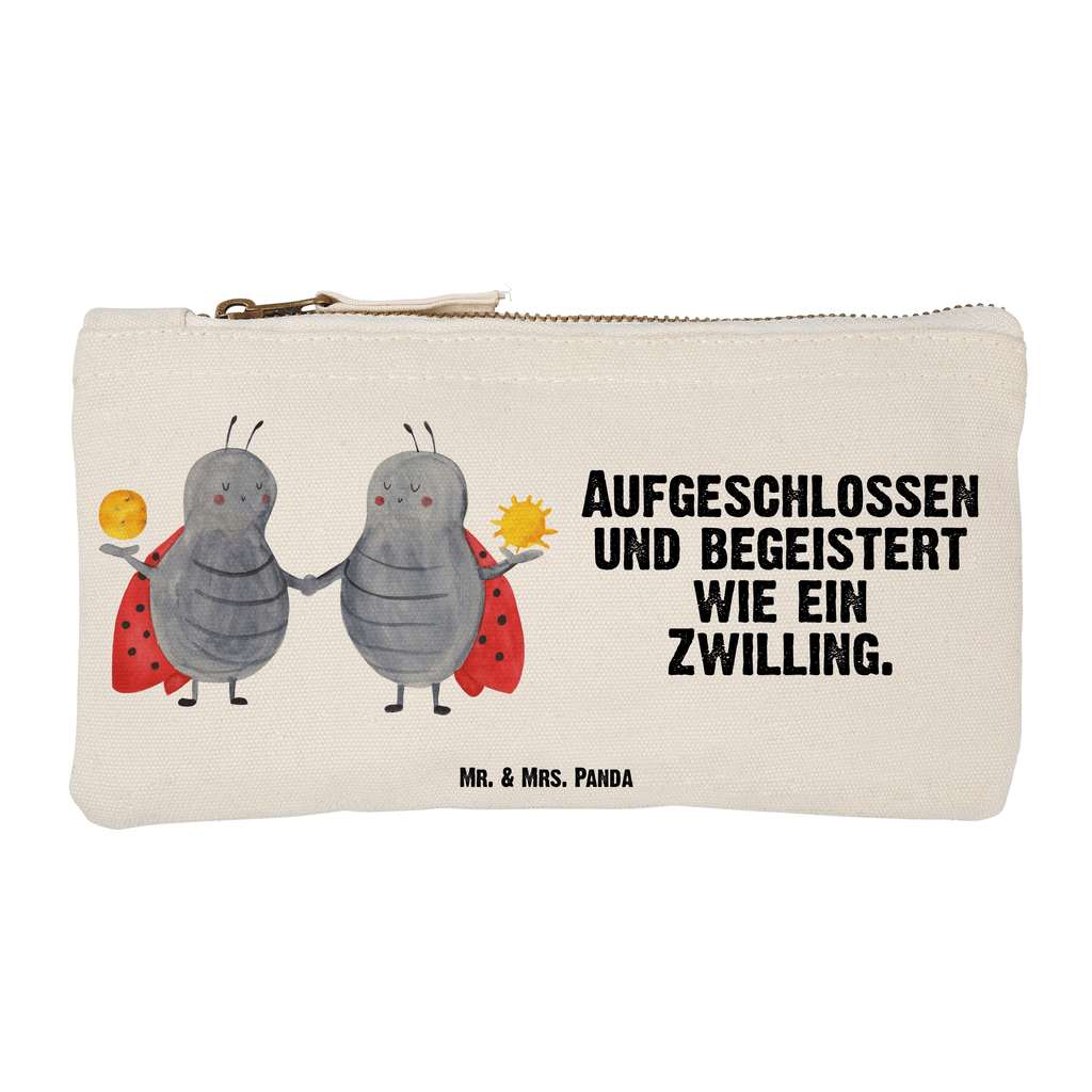 Schminktasche Sternzeichen Zwilling Schminktasche, Kosmetiktasche, Kosmetikbeutel, Stiftemäppchen, Etui, Federmappe, Makeup, XXL, Schminketui, Kosmetiketui, Schlamperetui, Tierkreiszeichen, Sternzeichen, Horoskop, Astrologie, Aszendent, Zwillinge, Zwilling Geschenk, Zwilling Sternzeichen, Geburtstag Mai, Geschenk Mai, Geschenk Juni, Marienkäfer, Glückskäfer, Zwillingsbruder, Zwillingsschwester