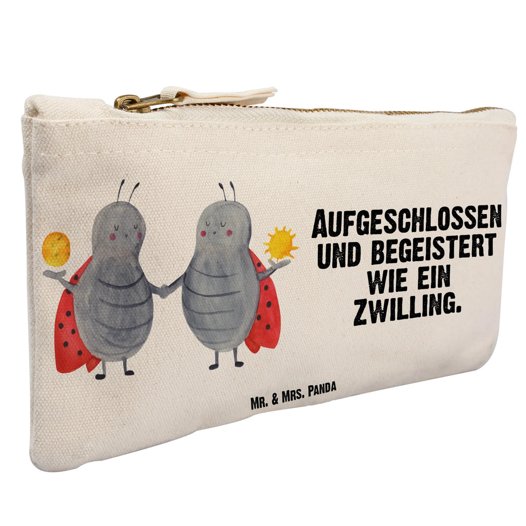 Schminktasche Sternzeichen Zwilling Schminktasche, Kosmetiktasche, Kosmetikbeutel, Stiftemäppchen, Etui, Federmappe, Makeup, XXL, Schminketui, Kosmetiketui, Schlamperetui, Tierkreiszeichen, Sternzeichen, Horoskop, Astrologie, Aszendent, Zwillinge, Zwilling Geschenk, Zwilling Sternzeichen, Geburtstag Mai, Geschenk Mai, Geschenk Juni, Marienkäfer, Glückskäfer, Zwillingsbruder, Zwillingsschwester