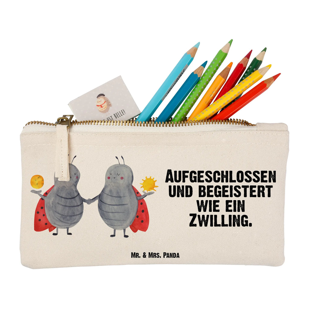 Schminktasche Sternzeichen Zwilling Schminktasche, Kosmetiktasche, Kosmetikbeutel, Stiftemäppchen, Etui, Federmappe, Makeup, XXL, Schminketui, Kosmetiketui, Schlamperetui, Tierkreiszeichen, Sternzeichen, Horoskop, Astrologie, Aszendent, Zwillinge, Zwilling Geschenk, Zwilling Sternzeichen, Geburtstag Mai, Geschenk Mai, Geschenk Juni, Marienkäfer, Glückskäfer, Zwillingsbruder, Zwillingsschwester