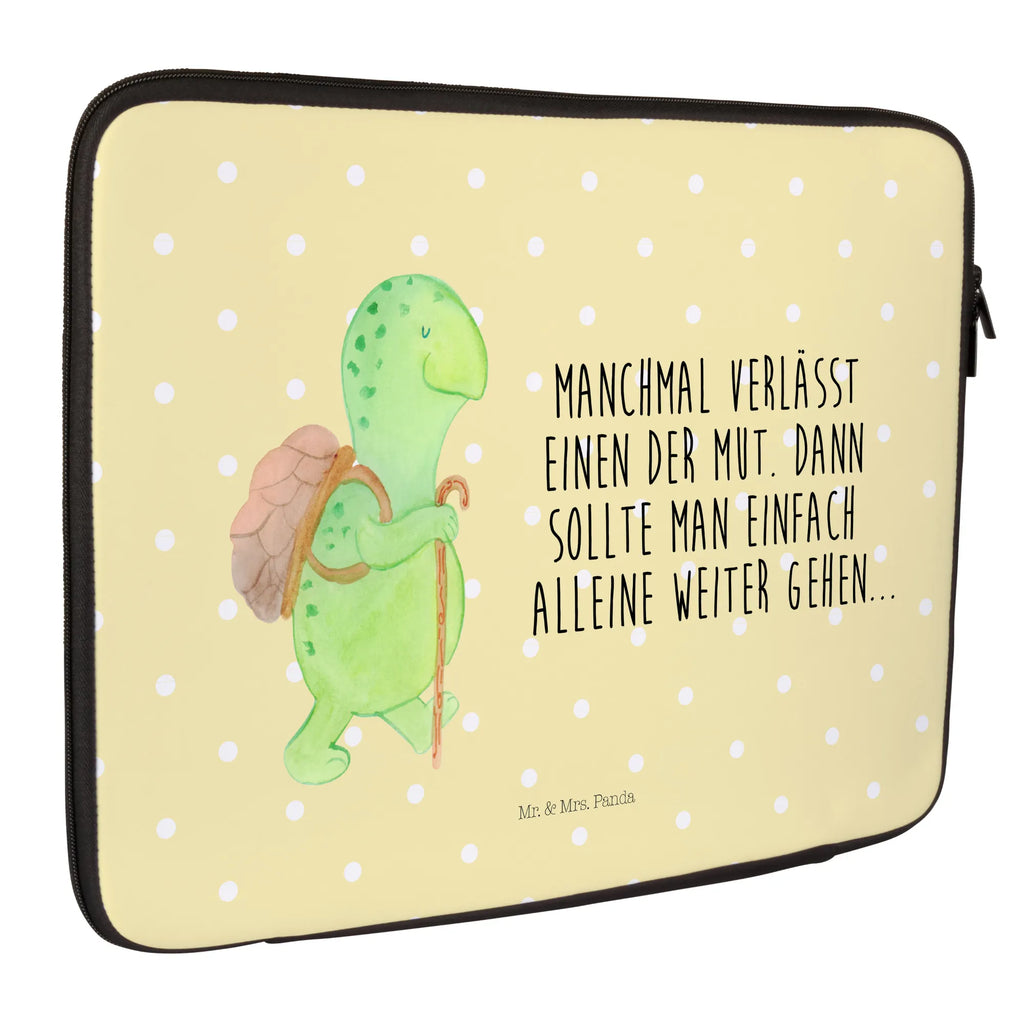 Notebook Tasche Schildkröte Wanderer Notebook Tasche, Laptop, Computertasche, Tasche, Notebook-Tasche, Notebook-Reisehülle, Notebook Schutz, Schildkröte, Schildkröten, Motivation, Motivationsspruch, Motivationssprüche, Neuanfang