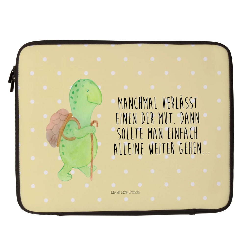 Notebook Tasche Schildkröte Wanderer Notebook Tasche, Laptop, Computertasche, Tasche, Notebook-Tasche, Notebook-Reisehülle, Notebook Schutz, Schildkröte, Schildkröten, Motivation, Motivationsspruch, Motivationssprüche, Neuanfang