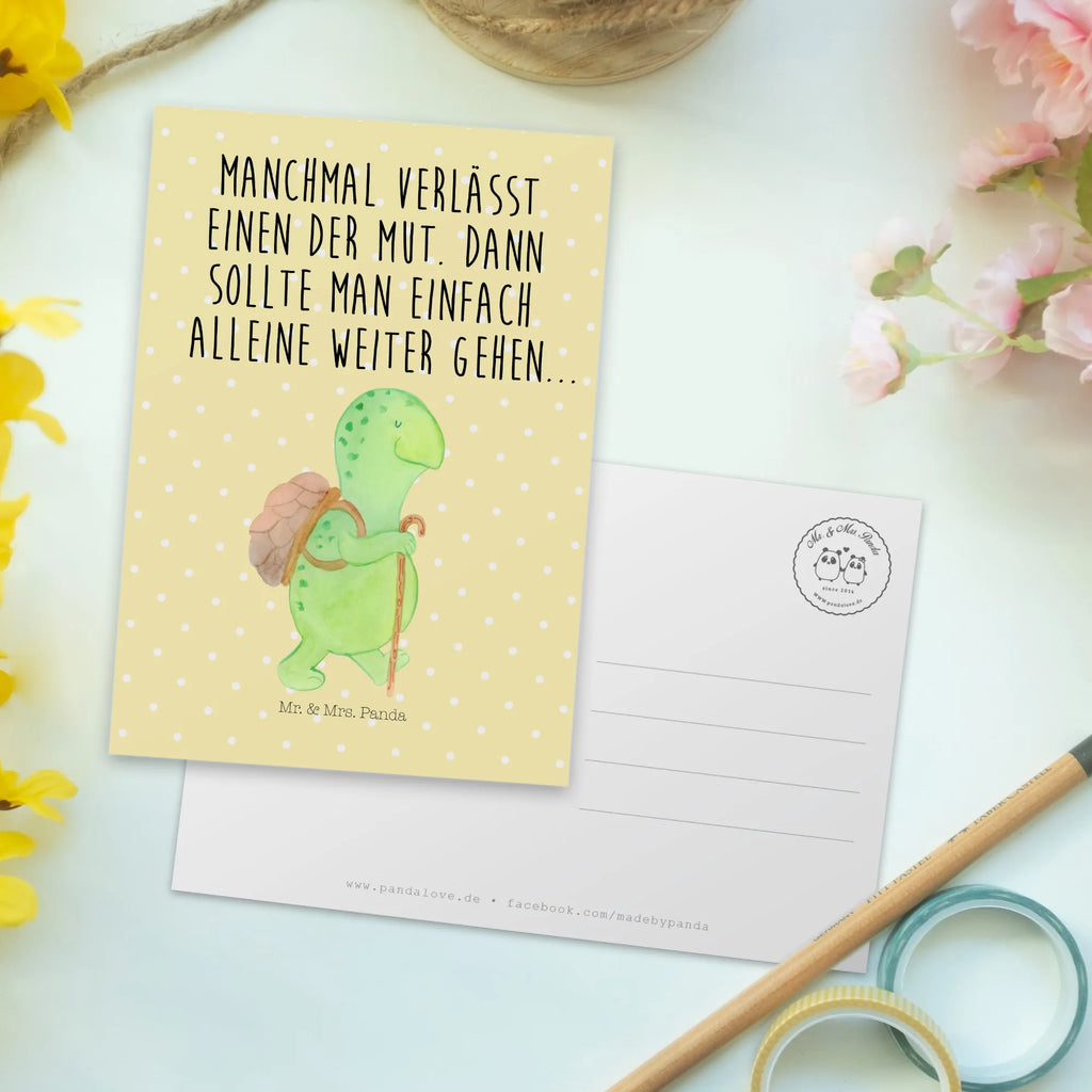 Postkarte Schildkröte Wanderer Postkarte, Karte, Geschenkkarte, Grußkarte, Einladung, Ansichtskarte, Geburtstagskarte, Einladungskarte, Dankeskarte, Ansichtskarten, Einladung Geburtstag, Einladungskarten Geburtstag, Schildkröte, Schildkröten, Motivation, Motivationsspruch, Motivationssprüche, Neuanfang