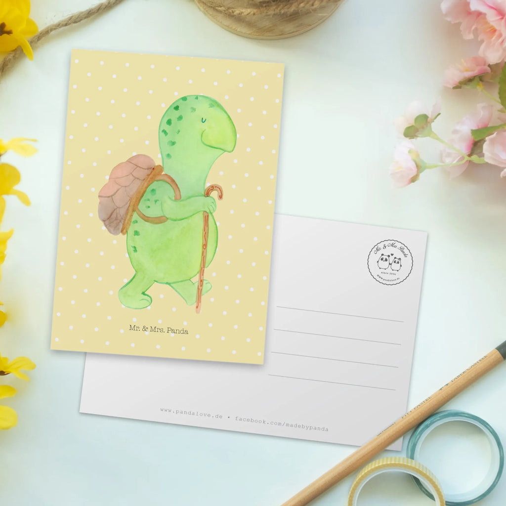 Postkarte Schildkröte Wanderer Postkarte, Karte, Geschenkkarte, Grußkarte, Einladung, Ansichtskarte, Geburtstagskarte, Einladungskarte, Dankeskarte, Ansichtskarten, Einladung Geburtstag, Einladungskarten Geburtstag, Schildkröte, Schildkröten, Motivation, Motivationsspruch, Motivationssprüche, Neuanfang