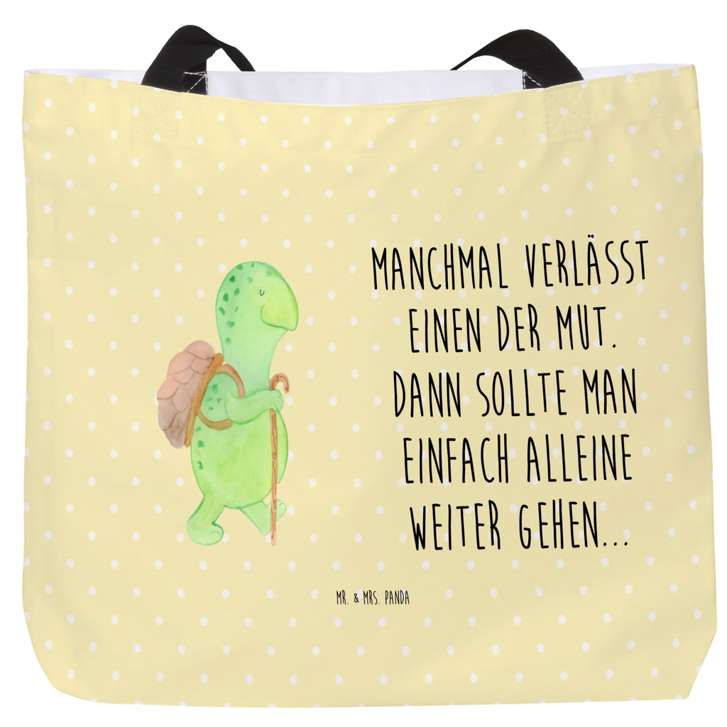 Shopper Schildkröte Wanderer Beutel, Einkaufstasche, Tasche, Strandtasche, Einkaufsbeutel, Shopper, Schultasche, Freizeittasche, Tragebeutel, Schulbeutel, Alltagstasche, Schildkröte, Schildkröten, Motivation, Motivationsspruch, Motivationssprüche, Neuanfang