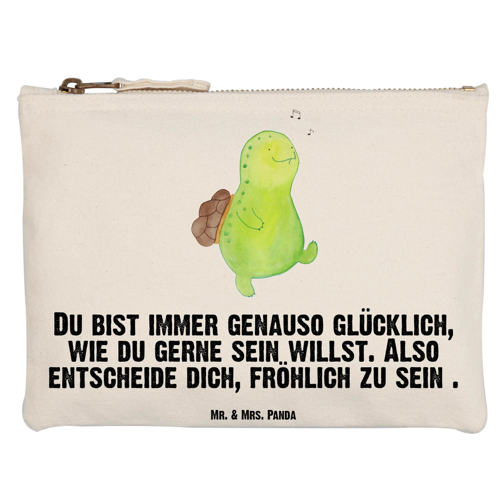 Schminktasche Schildkröte Pfeifen Schminktasche, Kosmetiktasche, Kosmetikbeutel, Stiftemäppchen, Etui, Federmappe, Makeup, XXL, Schminketui, Kosmetiketui, Schlamperetui, Schildkröte, Schildi, Schildkröten, fröhlich, Glück, Motivation, Lebensfreude, Depression, Trennung, Neuanfang