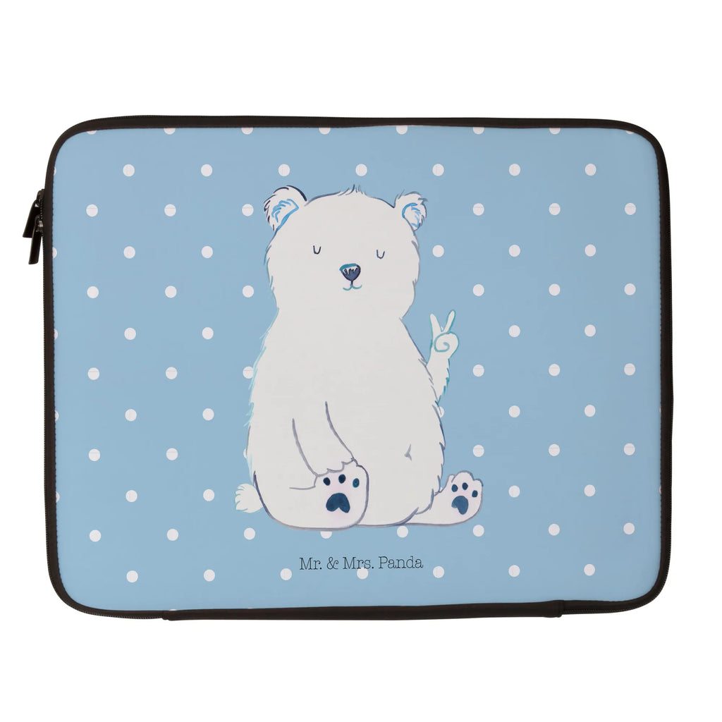 Notebook Tasche Eisbär Faul Notebook Tasche, Laptop, Computertasche, Tasche, Notebook-Tasche, Notebook-Reisehülle, Notebook Schutz, Bär, Teddy, Teddybär, Eisbär, Nordpol, Faul, Entspannen, Relaxen, Büro, Arbeit, Bürojob, Arbeitsplatz, Homeoffice