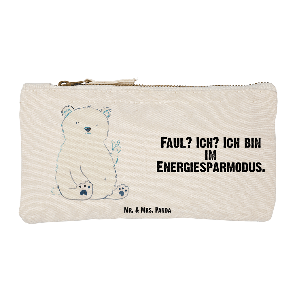 Schminktasche Eisbär Faul Schminktasche, Kosmetiktasche, Kosmetikbeutel, Stiftemäppchen, Etui, Federmappe, Makeup, XXL, Schminketui, Kosmetiketui, Schlamperetui, Bär, Teddy, Teddybär, Eisbär, Nordpol, Faul, Entspannen, Relaxen, Büro, Arbeit, Bürojob, Arbeitsplatz, Homeoffice