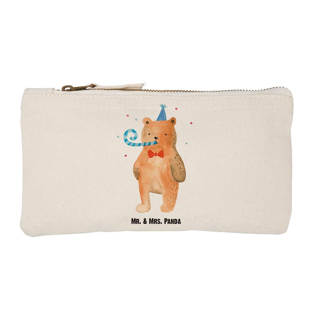 Schminktasche Bär Geburtstag Schminktasche, Kosmetiktasche, Kosmetikbeutel, Stiftemäppchen, Etui, Federmappe, Makeup, XXL, Schminketui, Kosmetiketui, Schlamperetui, Bär, Teddy, Teddybär, Happy Birthday, Alles Gute, Glückwunsch, Geburtstag