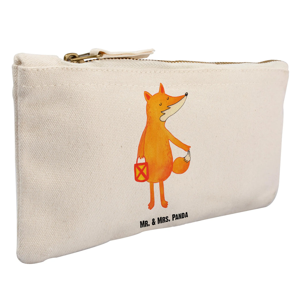 Schminktasche Fuchs Laterne Schminktasche, Kosmetiktasche, Kosmetikbeutel, Stiftemäppchen, Etui, Federmappe, Makeup, XXL, Schminketui, Kosmetiketui, Schlamperetui, Fuchs, Füchse, Spruch trösten, Liebeskummer Spruch, Laterne, Sankt Martin, Laternenumzug, Aufmuntern, Cäsar Otto Hugo Flaischlen