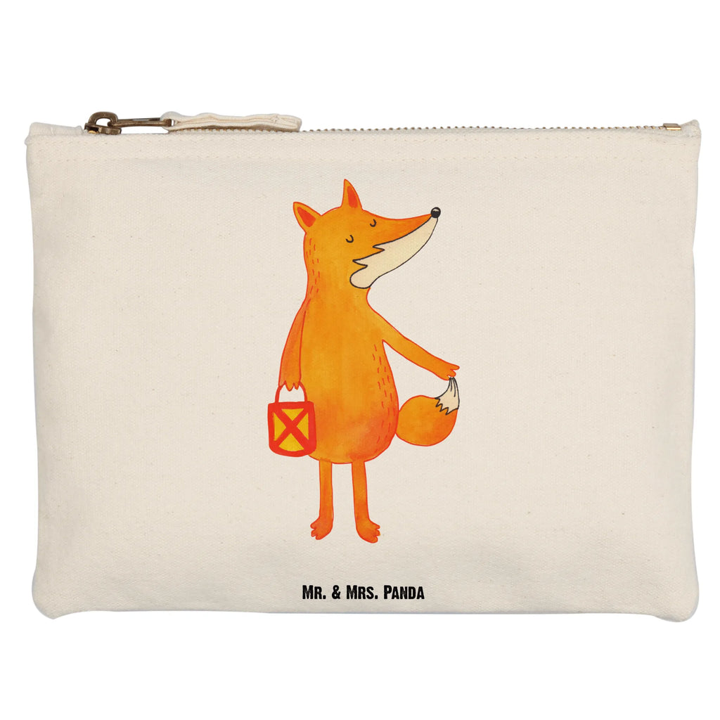 Schminktasche Fuchs Laterne Schminktasche, Kosmetiktasche, Kosmetikbeutel, Stiftemäppchen, Etui, Federmappe, Makeup, XXL, Schminketui, Kosmetiketui, Schlamperetui, Fuchs, Füchse, Spruch trösten, Liebeskummer Spruch, Laterne, Sankt Martin, Laternenumzug, Aufmuntern, Cäsar Otto Hugo Flaischlen