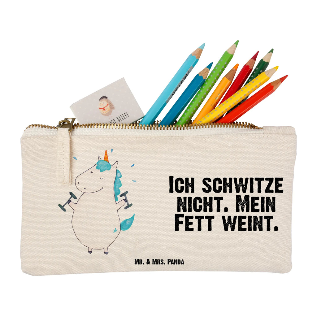 Schminktasche Einhorn Fitness Schminktasche, Kosmetiktasche, Kosmetikbeutel, Stiftemäppchen, Etui, Federmappe, Makeup, XXL, Schminketui, Kosmetiketui, Schlamperetui, Einhorn, Einhörner, Einhorn Deko, Pegasus, Unicorn, Gym, Fitness, Fitnessstudio, Diät, Abnehmen, Sport, Pumpen, Geräte, Sixpack