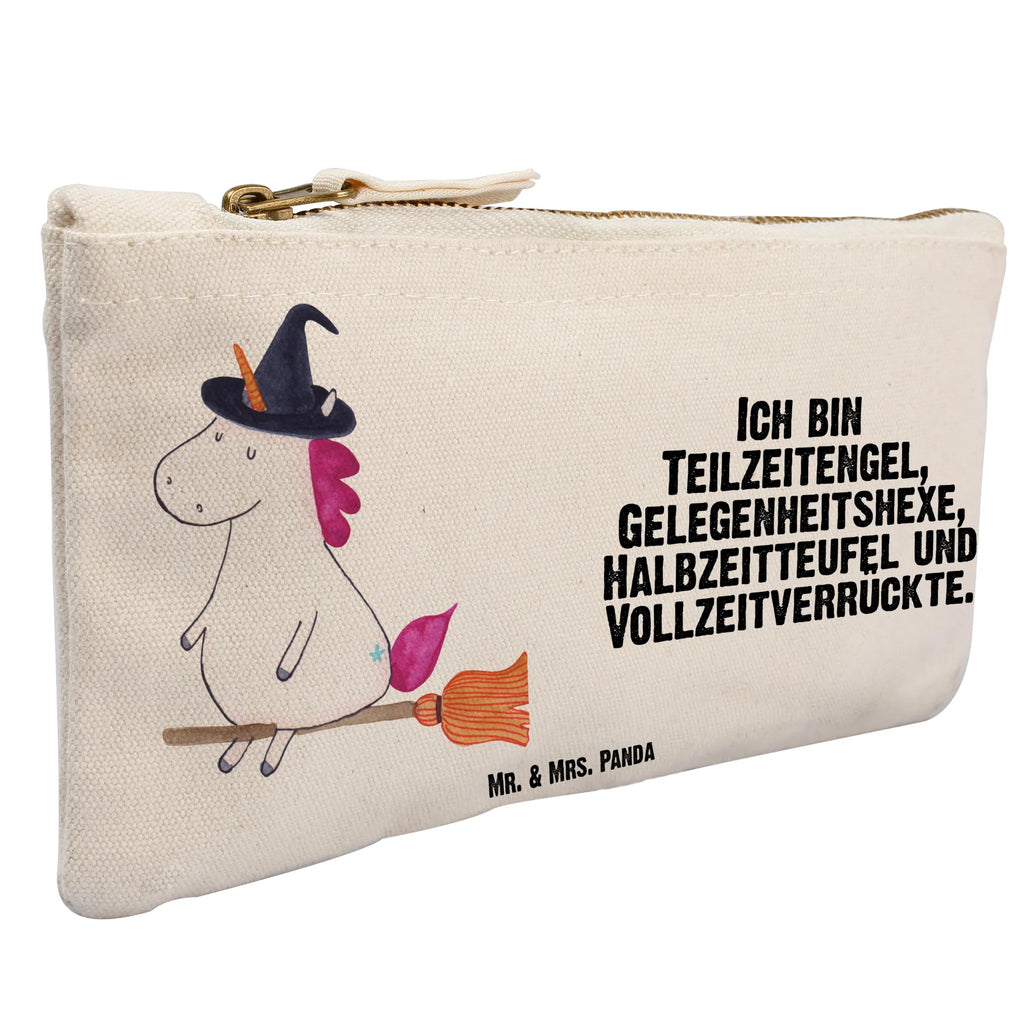 Schminktasche Einhorn Hexe Schminktasche, Kosmetiktasche, Kosmetikbeutel, Stiftemäppchen, Etui, Federmappe, Makeup, XXL, Schminketui, Kosmetiketui, Schlamperetui, Einhorn, Einhörner, Einhorn Deko, Unicorn, Frau, Ehefrau, Hexe, Teufel, Engel, Verrückte, Freundin, Leben, Zicke