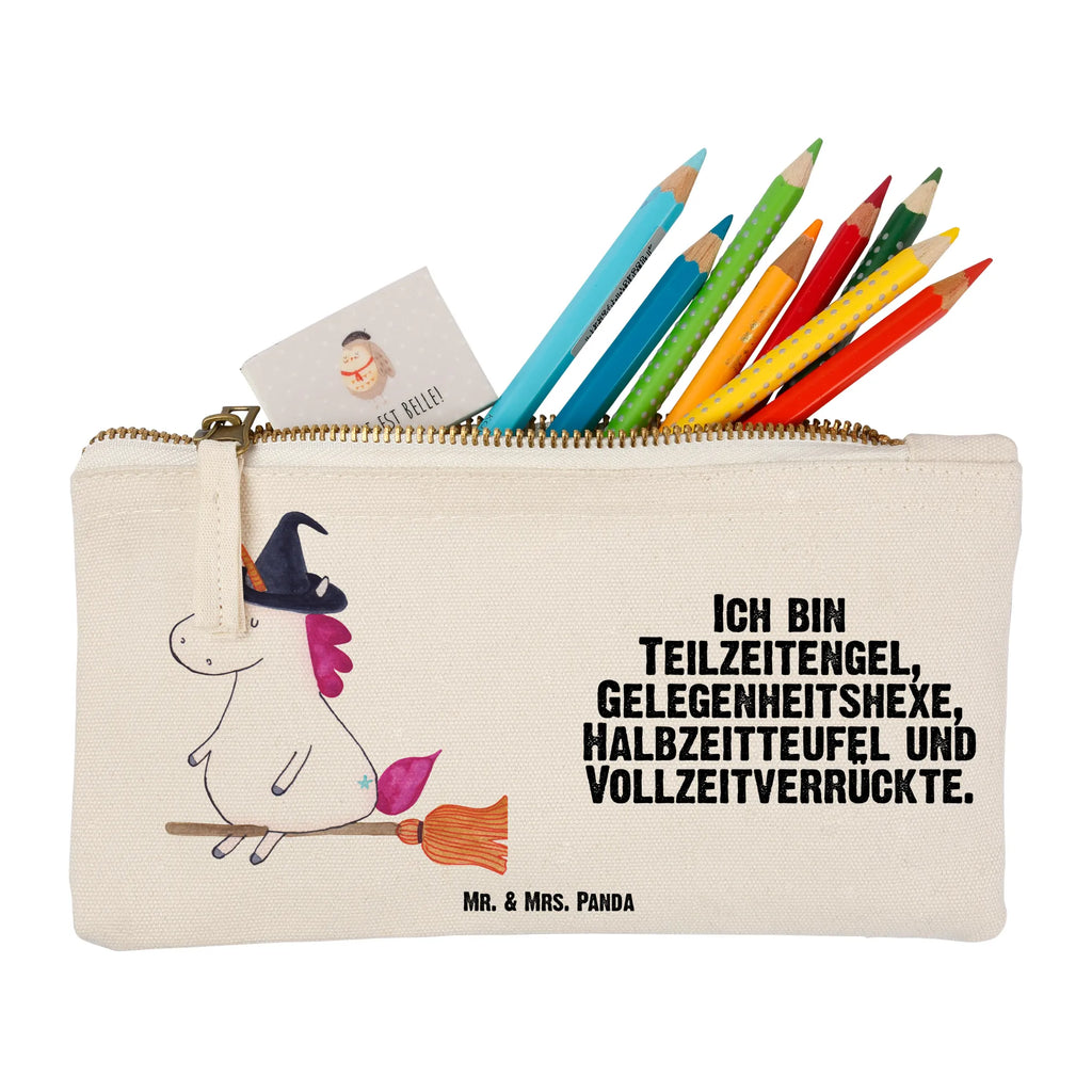 Schminktasche Einhorn Hexe Schminktasche, Kosmetiktasche, Kosmetikbeutel, Stiftemäppchen, Etui, Federmappe, Makeup, XXL, Schminketui, Kosmetiketui, Schlamperetui, Einhorn, Einhörner, Einhorn Deko, Unicorn, Frau, Ehefrau, Hexe, Teufel, Engel, Verrückte, Freundin, Leben, Zicke