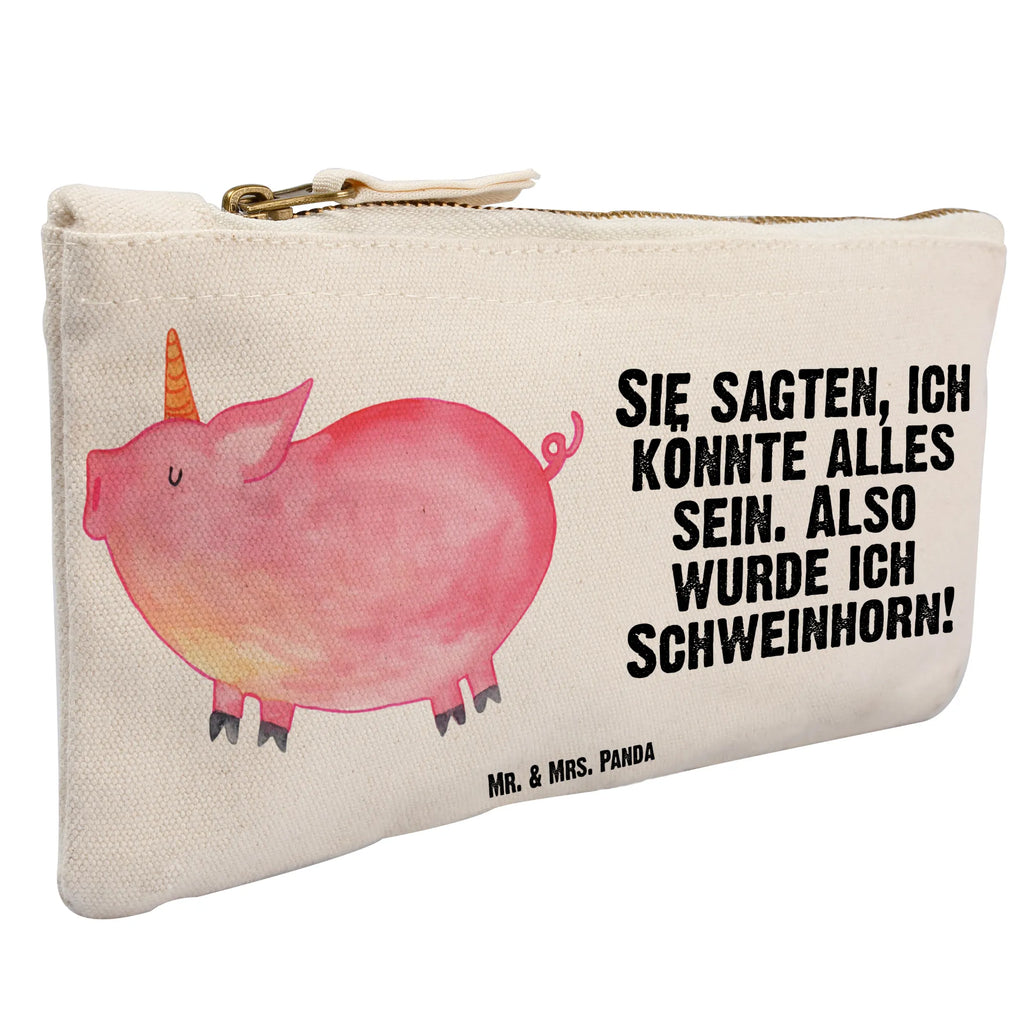 Schminktasche Einhorn Schweinhorn Schminktasche, Kosmetiktasche, Kosmetikbeutel, Stiftemäppchen, Etui, Federmappe, Makeup, XXL, Schminketui, Kosmetiketui, Schlamperetui, Einhorn, Einhörner, Einhorn Deko, Pegasus, Unicorn, Party, Spaß, Schwein, Schweinhorn, Bauer, witzig. lustig, Spruch, geschenk, Pig, Piggy, funny, english, englisch