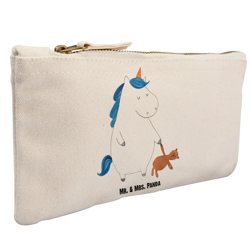 Schminktasche Einhorn Teddy Schminktasche, Kosmetiktasche, Kosmetikbeutel, Stiftemäppchen, Etui, Federmappe, Makeup, XXL, Schminketui, Kosmetiketui, Schlamperetui, Einhorn, Einhörner, Einhorn Deko, Pegasus, Unicorn, schlafen, gute Nacht, Single, Bett, Träumen, Freundin, Singleleben