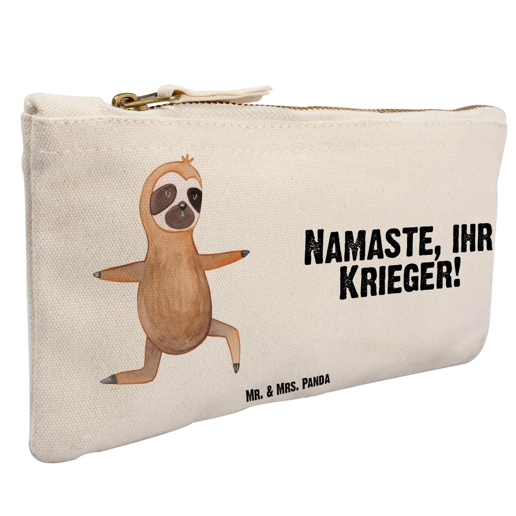 Schminktasche Faultier Yoga Schminktasche, Kosmetiktasche, Kosmetikbeutel, Stiftemäppchen, Etui, Federmappe, Makeup, XXL, Schminketui, Kosmetiketui, Schlamperetui, Faultier, Faultier Geschenk, Faultier Deko, Faultiere, faul, Lieblingstier, Yoga, Namaste, Krieger, Yogaübungen, Meditation, Atmung, Gelassenheit, Entspannung