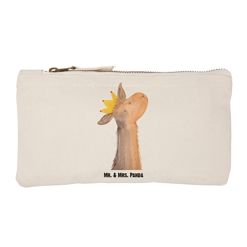 Schminktasche Lamakopf König Schminktasche, Kosmetiktasche, Kosmetikbeutel, Stiftemäppchen, Etui, Federmappe, Makeup, XXL, Schminketui, Kosmetiketui, Schlamperetui, Lama, Alpaka, Lamas, König, Königin, Freundin, Mama, Papa, Büro Kollege, Kollegin, Chef, Vorgesetzter, Abi, Abitur