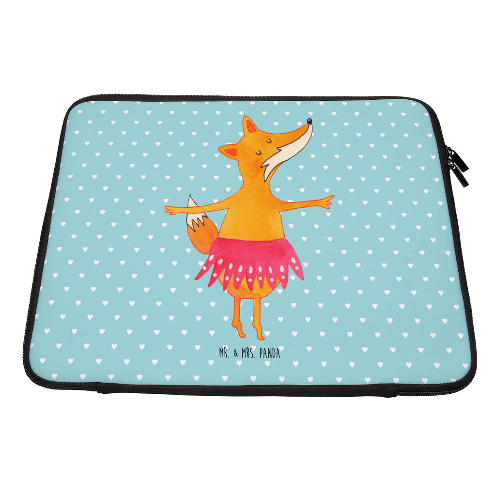 Notebook Tasche Fuchs Ballerina Notebook Tasche, Laptop, Computertasche, Tasche, Notebook-Tasche, Notebook-Reisehülle, Notebook Schutz, Fuchs, Fuchs Spruch, Füchse, Füchsin, Ballerina, Ballett, Tänzerin, Tanzen, Party, Einladung, Geburtstag