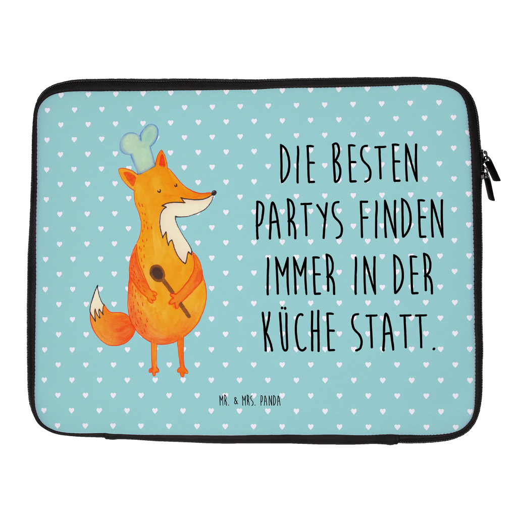 Notebook Tasche Fuchs Koch Notebook Tasche, Laptop, Computertasche, Tasche, Notebook-Tasche, Notebook-Reisehülle, Notebook Schutz, Fuchs, Füchse, Koch Geschenk, Küche Spruch, Küche Deko, Köche, Bäcker, Party Spruch, Spruch lustig, witzig