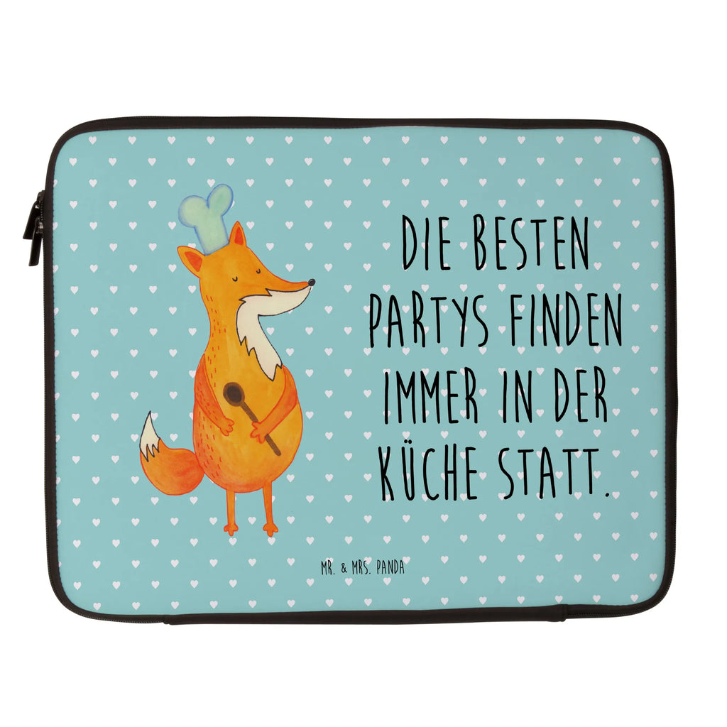 Notebook Tasche Fuchs Koch Notebook Tasche, Laptop, Computertasche, Tasche, Notebook-Tasche, Notebook-Reisehülle, Notebook Schutz, Fuchs, Füchse, Koch Geschenk, Küche Spruch, Küche Deko, Köche, Bäcker, Party Spruch, Spruch lustig, witzig