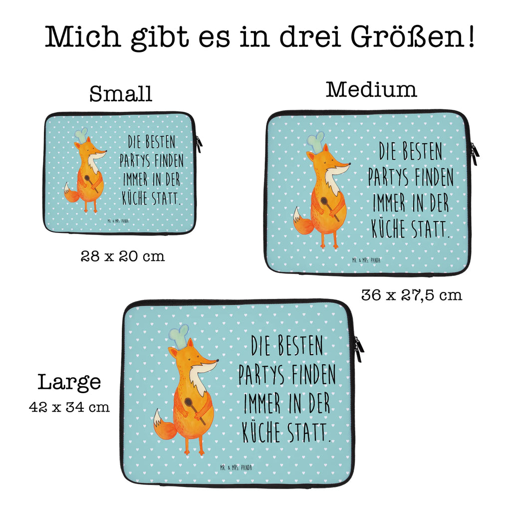 Notebook Tasche Fuchs Koch Notebook Tasche, Laptop, Computertasche, Tasche, Notebook-Tasche, Notebook-Reisehülle, Notebook Schutz, Fuchs, Füchse, Koch Geschenk, Küche Spruch, Küche Deko, Köche, Bäcker, Party Spruch, Spruch lustig, witzig