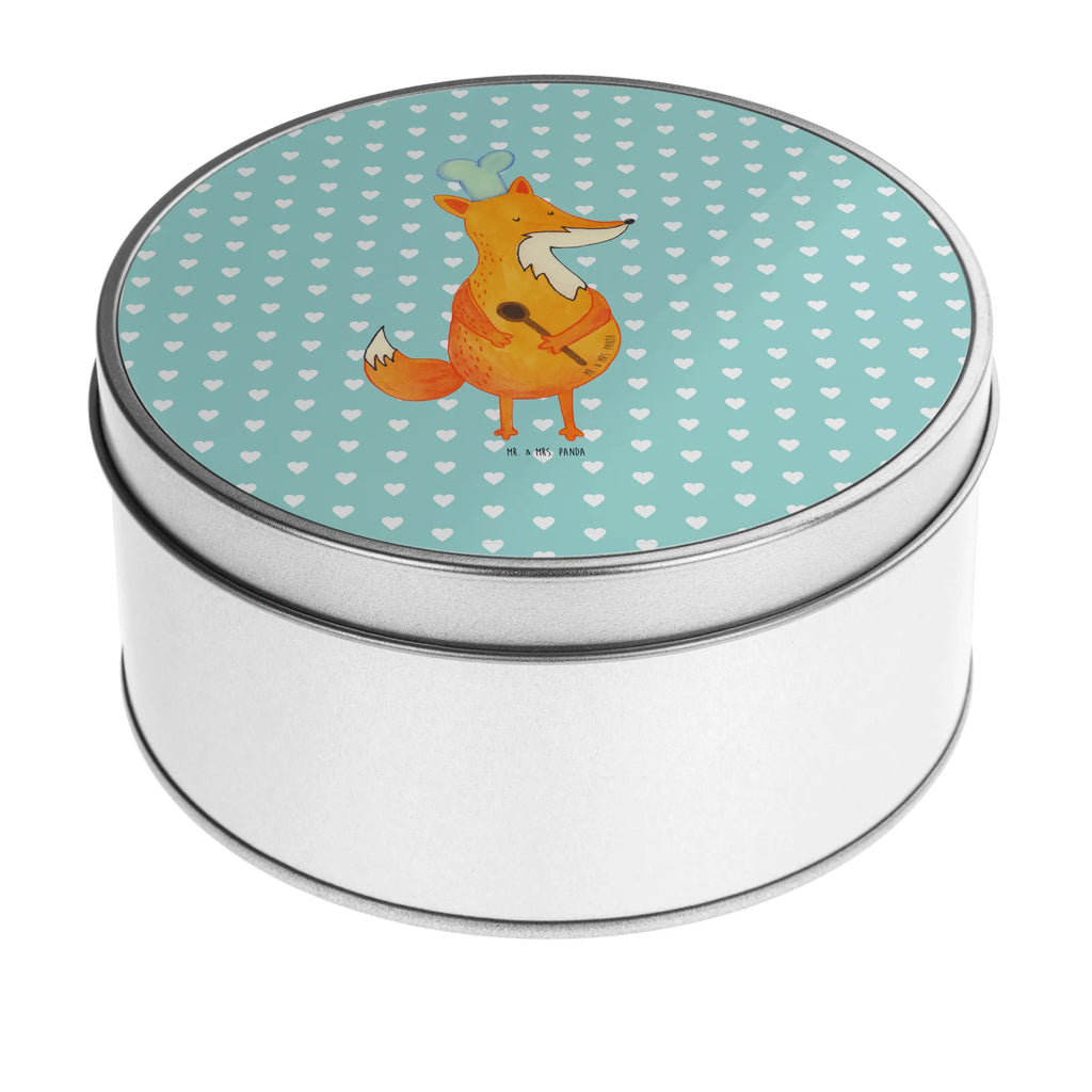 Blechdose rund Fuchs Koch Metalldose, Keksdose, Dose, Vorratsdose, Geschenkbox, Lunchbox, Aufbewahrungsbox, Vorratsdosen, Metallkiste, Metallbox, Metallboxen, Aufbewahrungskiste, Geschenkkiste, Blechdosen mit Deckel, Metallkiste mit Deckel, Vorratsdosen mit Deckel, Metall Dose, Fuchs, Füchse, Koch Geschenk, Küche Spruch, Küche Deko, Köche, Bäcker, Party Spruch, Spruch lustig, witzig