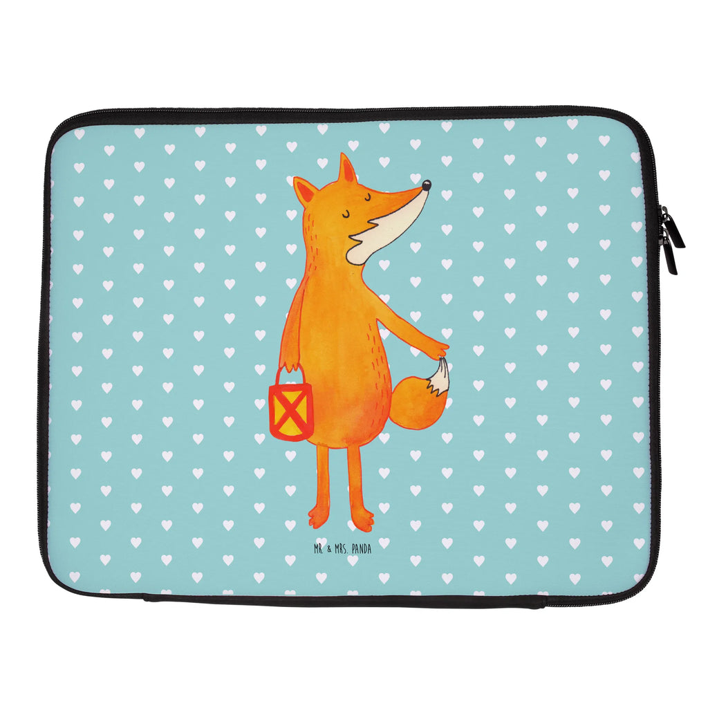 Notebook Tasche Fuchs Laterne Notebook Tasche, Laptop, Computertasche, Tasche, Notebook-Tasche, Notebook-Reisehülle, Notebook Schutz, Fuchs, Füchse, Spruch trösten, Liebeskummer Spruch, Laterne, Sankt Martin, Laternenumzug, Aufmuntern, Cäsar Otto Hugo Flaischlen