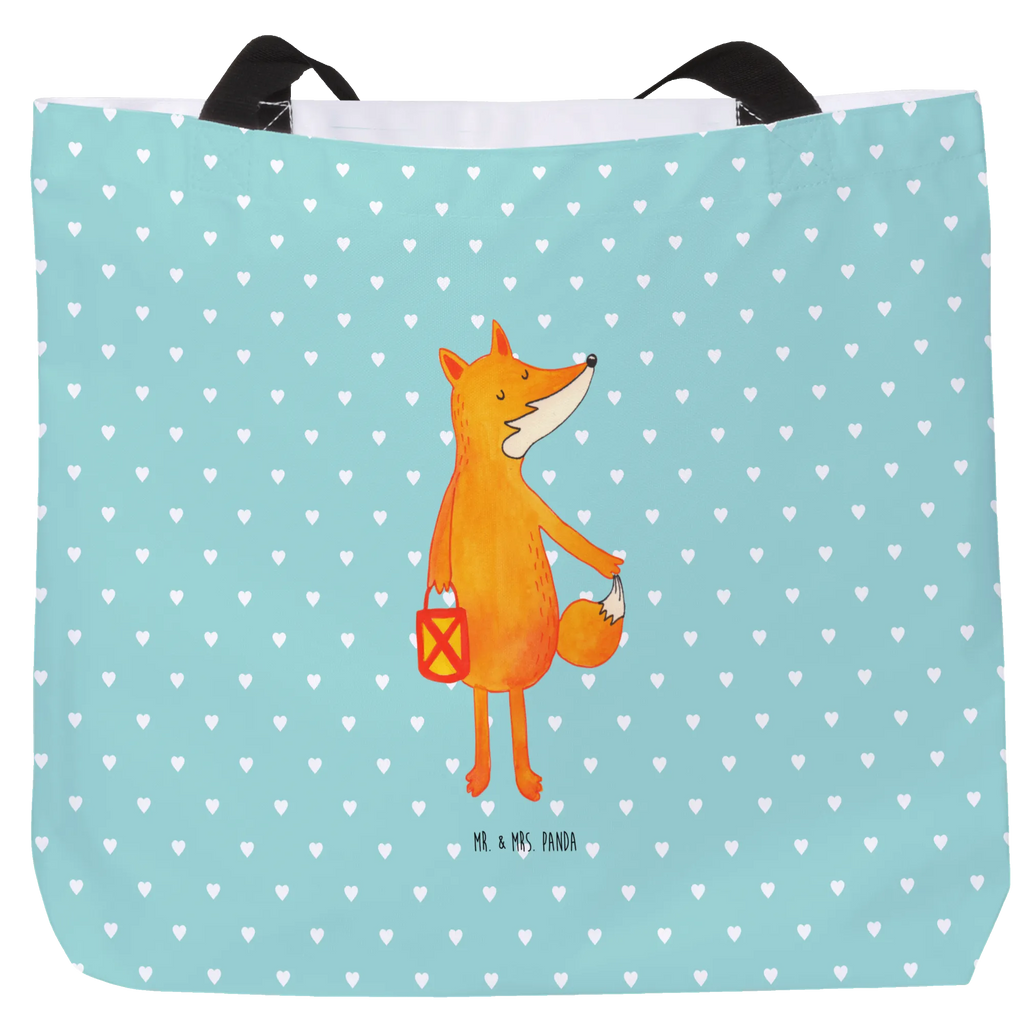 Shopper Fuchs Laterne Beutel, Einkaufstasche, Tasche, Strandtasche, Einkaufsbeutel, Shopper, Schultasche, Freizeittasche, Tragebeutel, Schulbeutel, Alltagstasche, Fuchs, Füchse, Spruch trösten, Liebeskummer Spruch, Laterne, Sankt Martin, Laternenumzug, Aufmuntern, Cäsar Otto Hugo Flaischlen