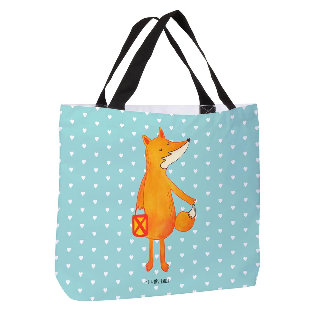 Shopper Fuchs Laterne Beutel, Einkaufstasche, Tasche, Strandtasche, Einkaufsbeutel, Shopper, Schultasche, Freizeittasche, Tragebeutel, Schulbeutel, Alltagstasche, Fuchs, Füchse, Spruch trösten, Liebeskummer Spruch, Laterne, Sankt Martin, Laternenumzug, Aufmuntern, Cäsar Otto Hugo Flaischlen