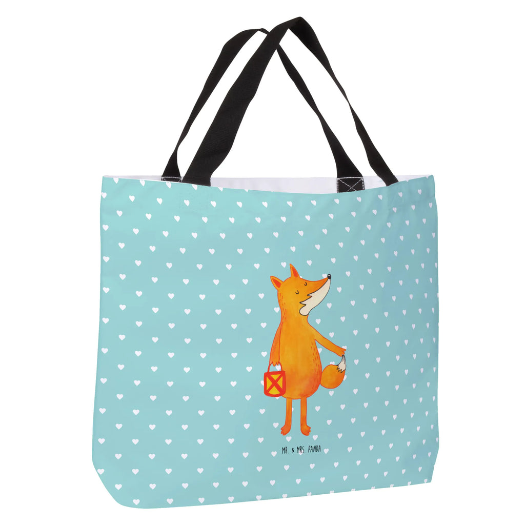 Shopper Fuchs Laterne Beutel, Einkaufstasche, Tasche, Strandtasche, Einkaufsbeutel, Shopper, Schultasche, Freizeittasche, Tragebeutel, Schulbeutel, Alltagstasche, Fuchs, Füchse, Spruch trösten, Liebeskummer Spruch, Laterne, Sankt Martin, Laternenumzug, Aufmuntern, Cäsar Otto Hugo Flaischlen