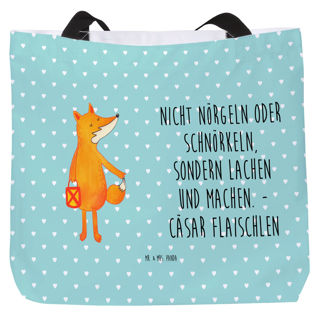 Shopper Fuchs Laterne Beutel, Einkaufstasche, Tasche, Strandtasche, Einkaufsbeutel, Shopper, Schultasche, Freizeittasche, Tragebeutel, Schulbeutel, Alltagstasche, Fuchs, Füchse, Spruch trösten, Liebeskummer Spruch, Laterne, Sankt Martin, Laternenumzug, Aufmuntern, Cäsar Otto Hugo Flaischlen