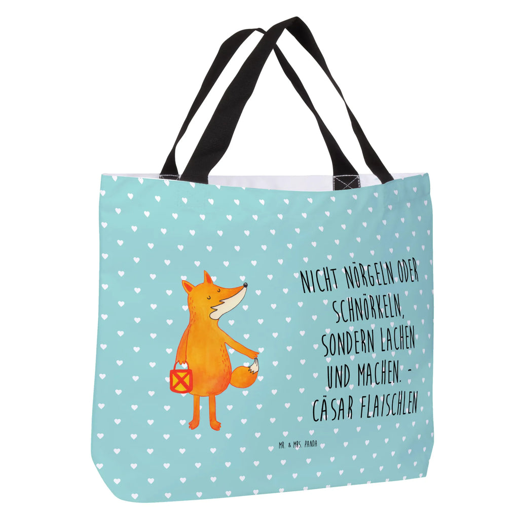 Shopper Fuchs Laterne Beutel, Einkaufstasche, Tasche, Strandtasche, Einkaufsbeutel, Shopper, Schultasche, Freizeittasche, Tragebeutel, Schulbeutel, Alltagstasche, Fuchs, Füchse, Spruch trösten, Liebeskummer Spruch, Laterne, Sankt Martin, Laternenumzug, Aufmuntern, Cäsar Otto Hugo Flaischlen