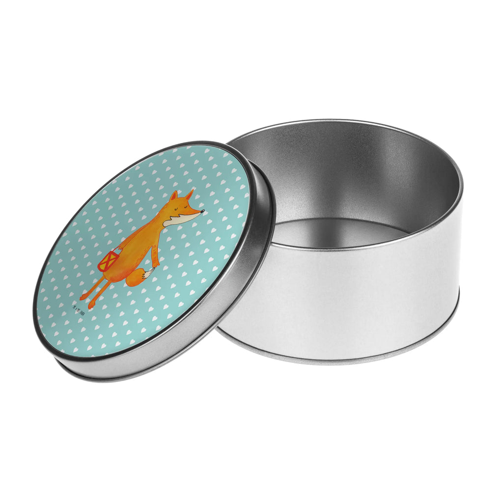 Blechdose rund Fuchs Laterne Metalldose, Keksdose, Dose, Vorratsdose, Geschenkbox, Lunchbox, Aufbewahrungsbox, Vorratsdosen, Metallkiste, Metallbox, Metallboxen, Aufbewahrungskiste, Geschenkkiste, Blechdosen mit Deckel, Metallkiste mit Deckel, Vorratsdosen mit Deckel, Metall Dose, Fuchs, Füchse, Spruch trösten, Liebeskummer Spruch, Laterne, Sankt Martin, Laternenumzug, Aufmuntern, Cäsar Otto Hugo Flaischlen