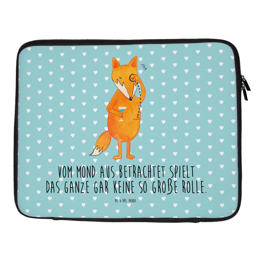 Notebook Tasche Fuchs Lord Notebook Tasche, Laptop, Computertasche, Tasche, Notebook-Tasche, Notebook-Reisehülle, Notebook Schutz, Fuchs, Füchse, tröstende Worte, Spruch lustig, Liebeskummer Geschenk, Motivation Spruch, Problemlösung