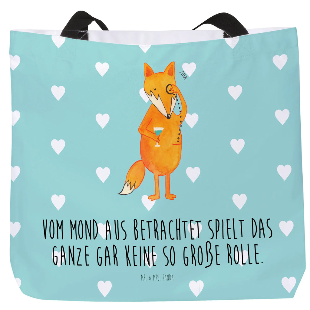 Shopper Fuchs Lord Beutel, Einkaufstasche, Tasche, Strandtasche, Einkaufsbeutel, Shopper, Schultasche, Freizeittasche, Tragebeutel, Schulbeutel, Alltagstasche, Fuchs, Füchse, tröstende Worte, Spruch lustig, Liebeskummer Geschenk, Motivation Spruch, Problemlösung