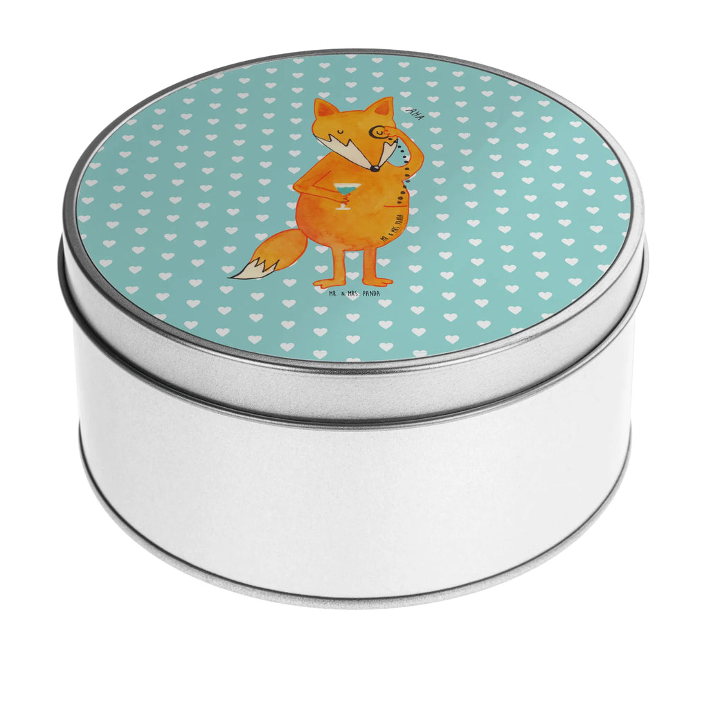 Blechdose rund Fuchs Lord Metalldose, Keksdose, Dose, Vorratsdose, Geschenkbox, Lunchbox, Aufbewahrungsbox, Vorratsdosen, Metallkiste, Metallbox, Metallboxen, Aufbewahrungskiste, Geschenkkiste, Blechdosen mit Deckel, Metallkiste mit Deckel, Vorratsdosen mit Deckel, Metall Dose, Fuchs, Füchse, tröstende Worte, Spruch lustig, Liebeskummer Geschenk, Motivation Spruch, Problemlösung