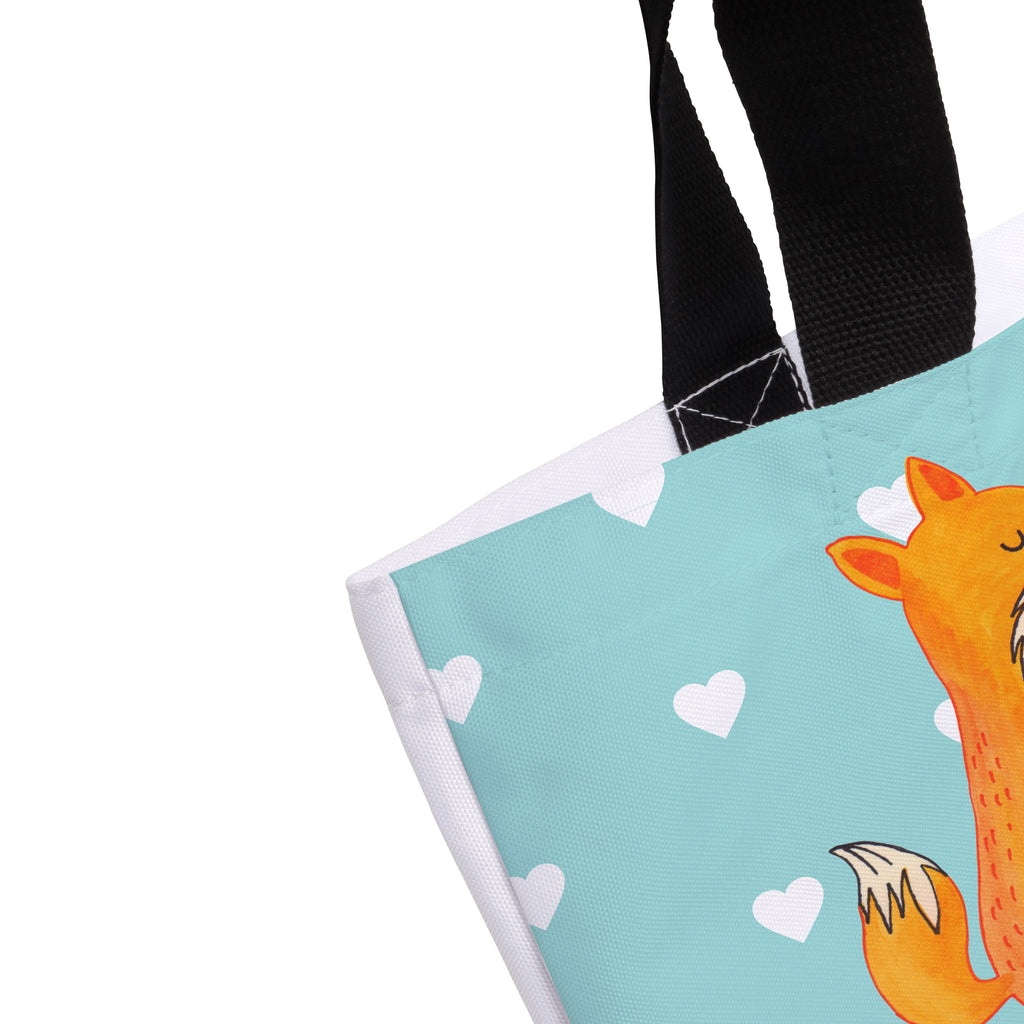 Shopper Füchse Liebe Beutel, Einkaufstasche, Tasche, Strandtasche, Einkaufsbeutel, Shopper, Schultasche, Freizeittasche, Tragebeutel, Schulbeutel, Alltagstasche, Fuchs, Füchse, Fox, Liebe, Liebespaar, Paar, Partner, Freundin, Freund, Ehe, Verlobte, Ehemann, Ehefrau, Liebesbeweis