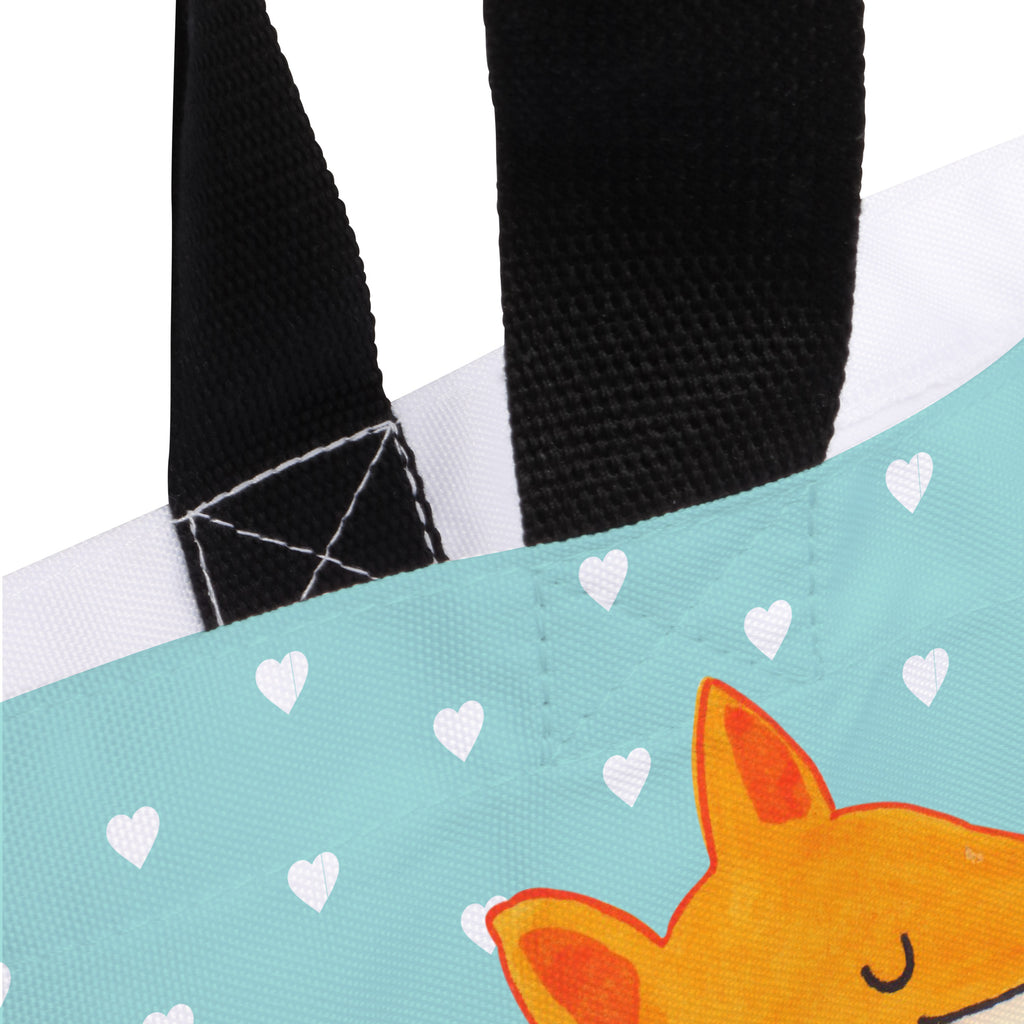 Shopper Füchse Liebe Beutel, Einkaufstasche, Tasche, Strandtasche, Einkaufsbeutel, Shopper, Schultasche, Freizeittasche, Tragebeutel, Schulbeutel, Alltagstasche, Fuchs, Füchse, Fox, Liebe, Liebespaar, Paar, Partner, Freundin, Freund, Ehe, Verlobte, Ehemann, Ehefrau, Liebesbeweis