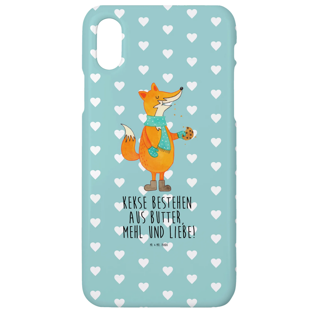 Handyhülle Fuchs Keks Handyhülle, Handycover, Cover, Handy, Hülle, Iphone 10, Iphone X, Fuchs, Füchse, Backen Spruch, Kekse, Winter, Weihnachtszeit, Plätzchen, Liebe, Küche Deko