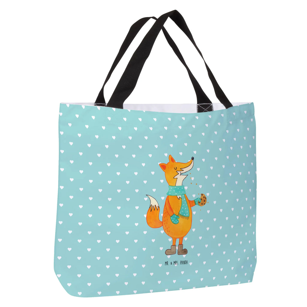 Shopper Fuchs Keks Beutel, Einkaufstasche, Tasche, Strandtasche, Einkaufsbeutel, Shopper, Schultasche, Freizeittasche, Tragebeutel, Schulbeutel, Alltagstasche, Fuchs, Füchse, Backen Spruch, Kekse, Winter, Weihnachtszeit, Plätzchen, Liebe, Küche Deko